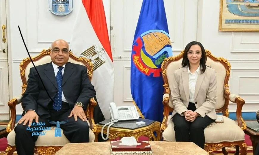 وزير العدل يزور البحيرة ومحافظ البحيرة تشيد بجهود تطوير العدالة