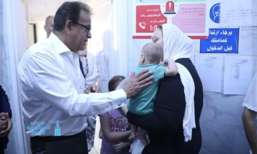 وزير الصحة يزور مركز صحة الأسرة الريحان في الشروق للمتابعة والاطلاع على الخدمات