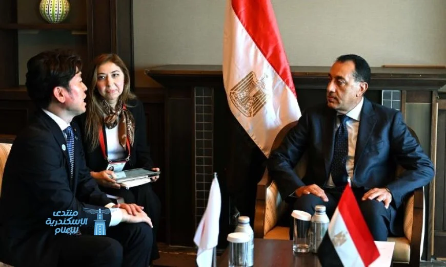 مدبولي يحث اليابان على إقامة منطقة صناعية جديدة في مصر لتعزيز التعاون الاقتصادي