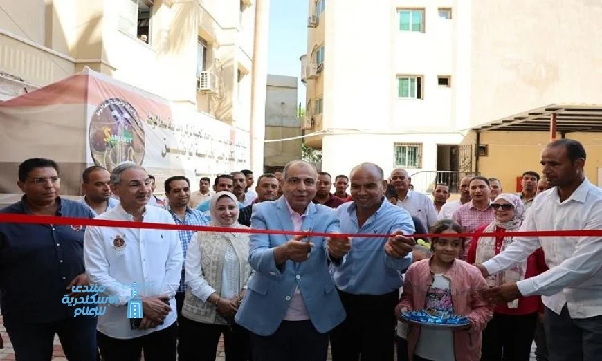 افتتاح المركز التكنولوجي لخدمة المواطنين بسمالوط بحضور محافظ المنيا