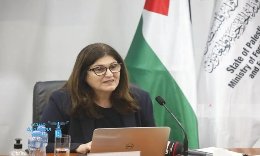 وزيرة الخارجية الفلسطينية تؤكد رفضنا القاطع لمخططات تهجير الشعب الفلسطيني