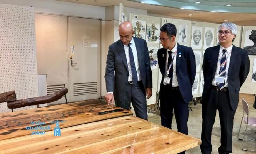 وزير التعليم يزور مدرسة كوازاه الفنية الصناعية في طوكيو لتعزيز التعاون التعليمي