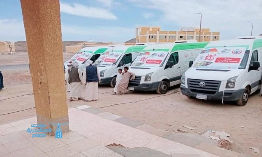 وزارة الصحة تقدم 314 ألف خدمة مجانية من خلال 143 قافلة في المحافظات خلال يوليو الماضي