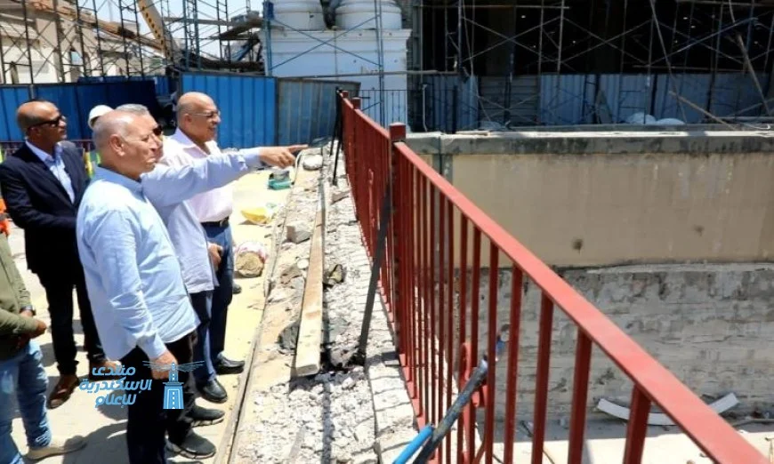 محافظ القاهرة يشرف على مشروع تحسين وتطوير نفق شبرا
