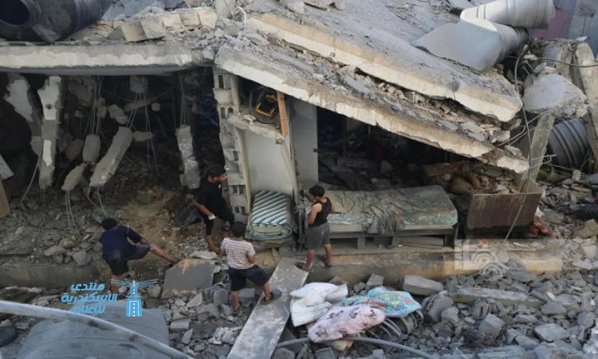 استشهاد ثلاثة فلسطينيين نتيجة قصف إسرائيلي مكثف شمال قطاع غزة