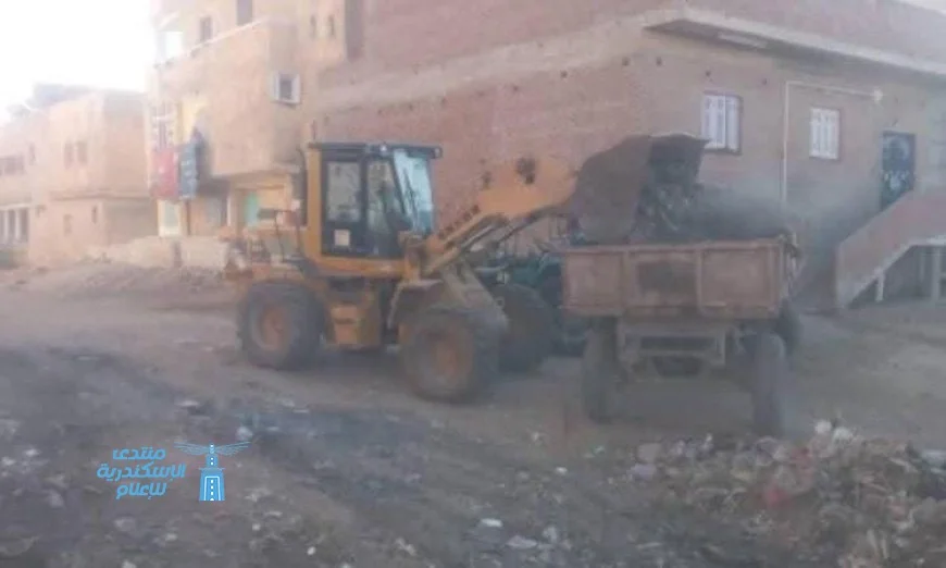 حملة ضخمة للنظافة في دمنهور: رفع 150 طن من المخلفات لمواجهة التلوث العشوائي في البحيرة