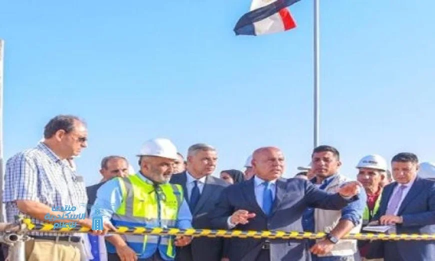 وزير يتفقد موقع مجمع ألستوم الصناعي في برج العرب الجديدة بالإسكندرية