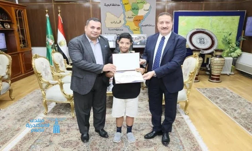 محافظ المنوفية يحتفي بذوي الهمم الرياضيين المتألقين في إنجازاتهم