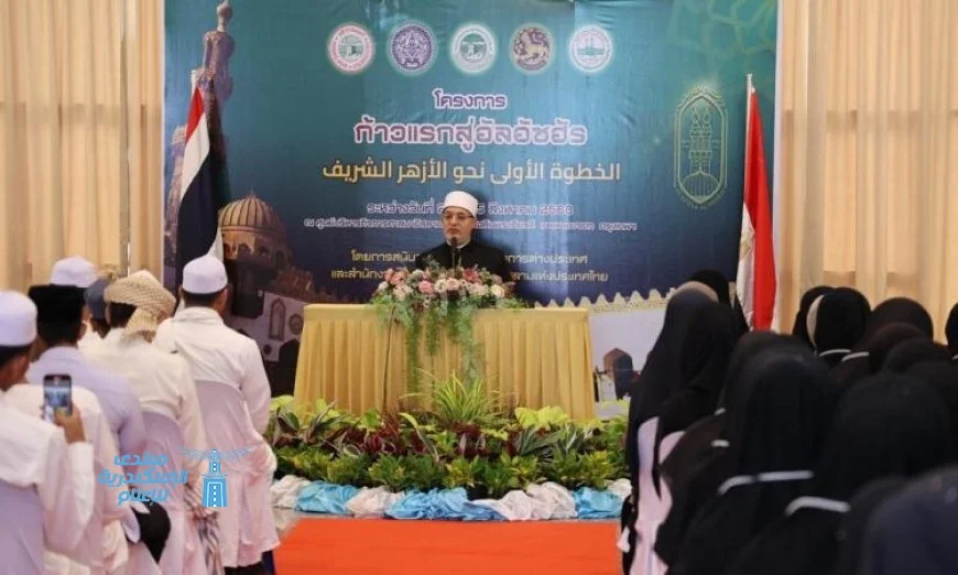مفتي الجمهورية يبرز دور طلاب الأزهر الوافدين في تعزيز القوة الناعمة لمصر