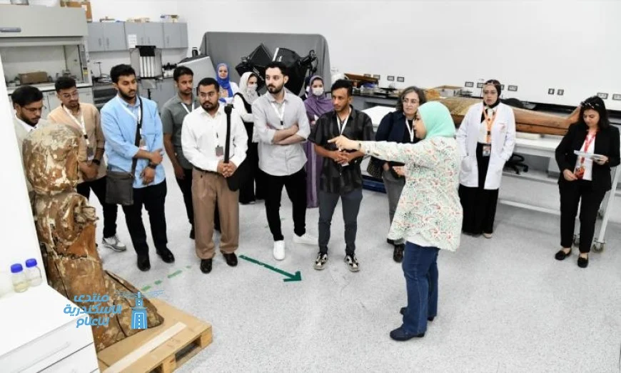انطلاق برنامج تدريبي جديد في المتحف المصري الكبير لعلاج وصيانة المقتنيات الأثرية