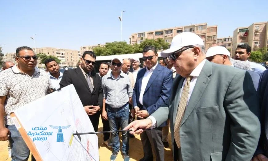 زيارة وزير الإسكان لمتابعة تطورات مشروع السوق الحضارية بالقاهرة الجديدة
