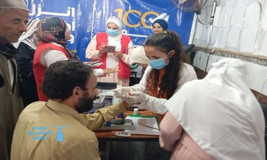 حملة 100 يوم صحة تقدم خدماتها لأكثر من 194 ألف مواطن في المنيا