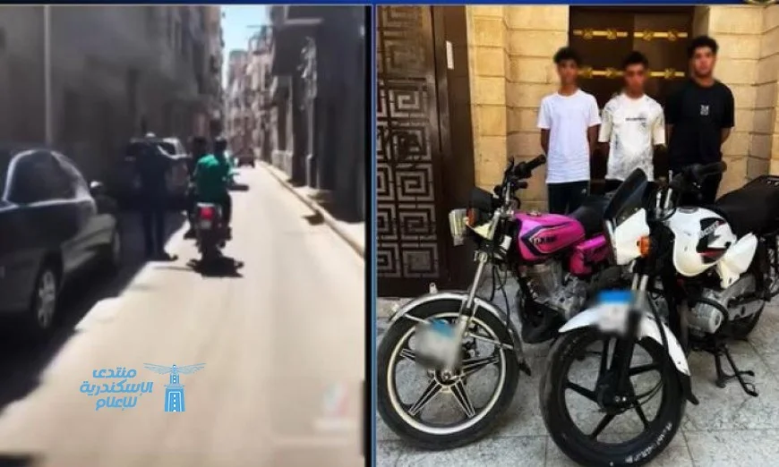 تفاصيل جديدة حول فيديو اعتداء شخصين على المواطنين باستخدام دراجة نارية