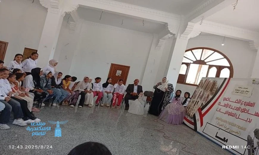 ورشة لصناعة عروسة المولد للأطفال بحي السلام تحت رعاية محافظة القاهرة