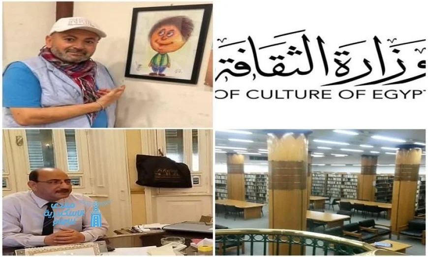 الفن الكاريكاتيري يزهو بإبداعات أصحاب الهمم في مكتبة القاهرة الكبرى