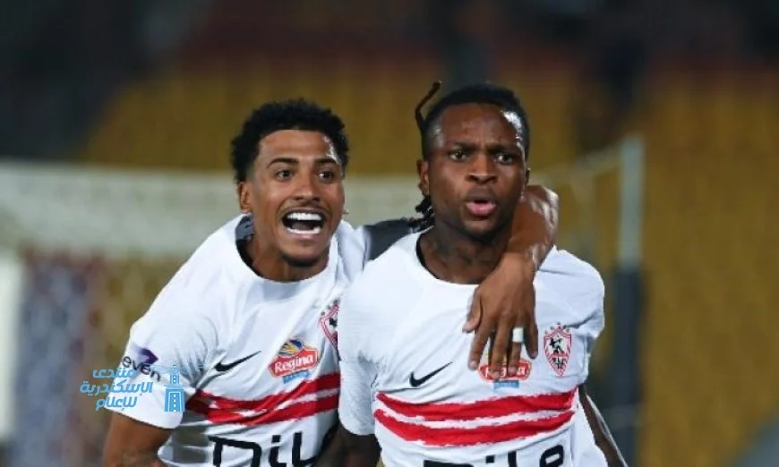 شيكو بانزا يتألق كأفضل لاعب في مباراة الزمالك وفاركو بالدوري المصري