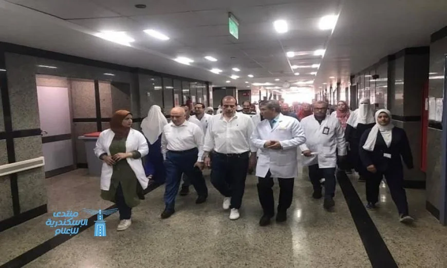 جولة نائب وزير الصحة في المنشآت الطبية بالقليوبية