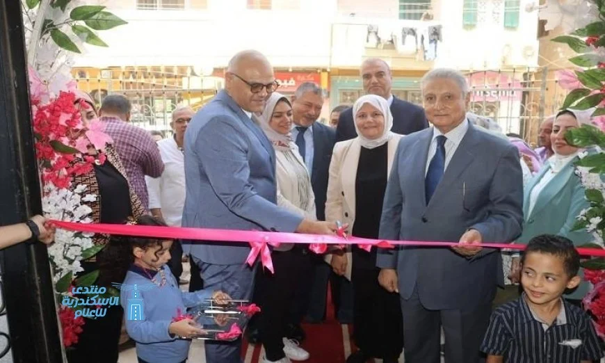 افتتاح مكتبة مصر العامة بشبين القناطر بحضور عطية والطايفي