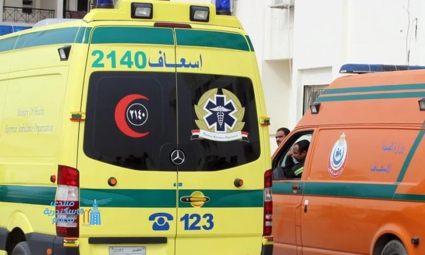 حادث تصادم مروّع بين قطار وجرار في الإسكندرية يتسبب في إصابة أربعة مواطنين