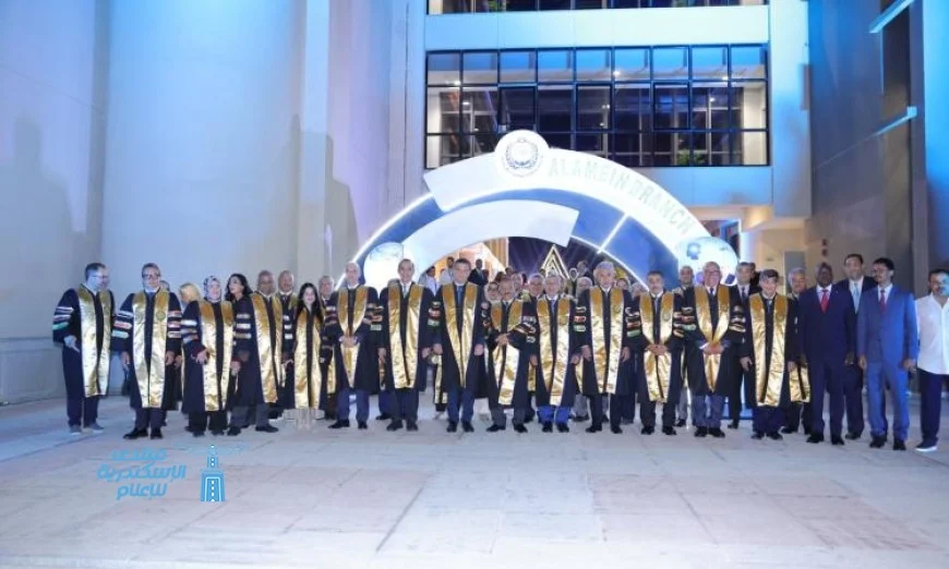 بالصور وزير السياحة يشهد حفل تخرج الدفعة الثانية بالأكاديمية العربية للعلوم