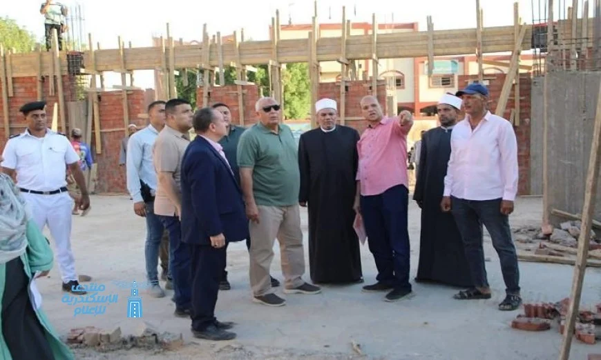 محافظ الوادي الجديد يتفقد تقدم مشروعات بناء وتجديد المساجد