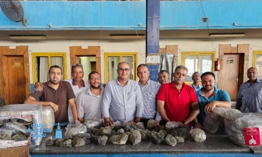 جمارك الصادرات الجوية تنجح في إحباط تهريب الأحجار شبه الكريمة النادرة