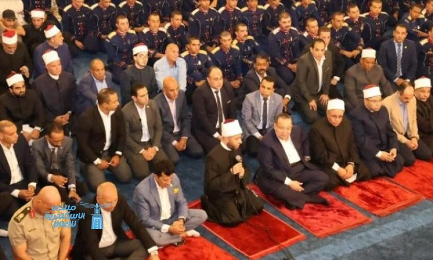 وزيرا الأوقاف والشباب والرياضة يؤدون صلاة الجمعة في مسجد العلي العظيم بألماظة لتعزيز الروحانية والمشاركة المجتمعية