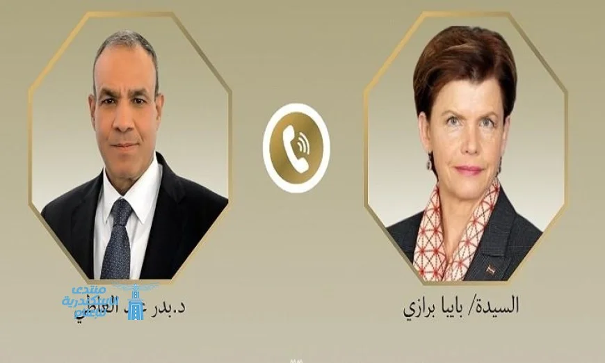 وزير الخارجية يشدد على أهمية دور أوروبا في وقف إطلاق النار بغزة خلال لقائه مع نظيرته اللاتفية