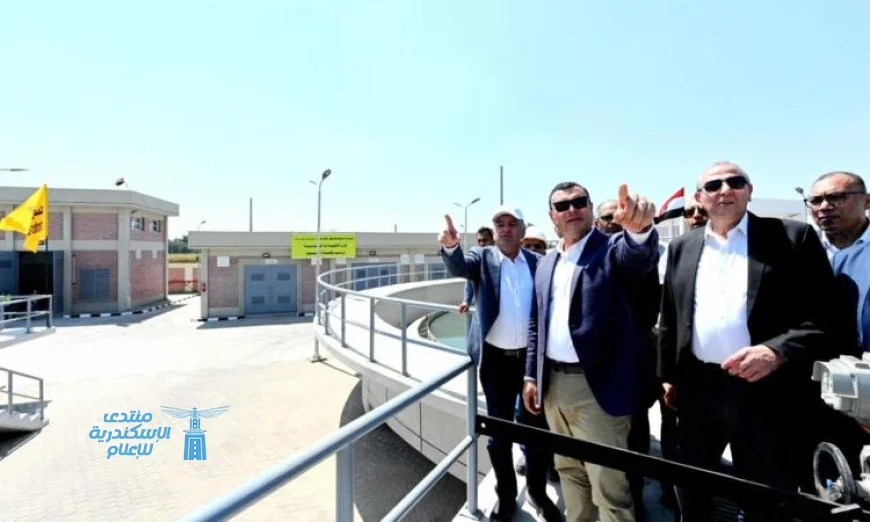 وزير الإسكان ومحافظ الغربية يختتمان جولة تفقدية بمحطة معالجة الصرف الصحي في زفتى لتعزيز البنية التحتية