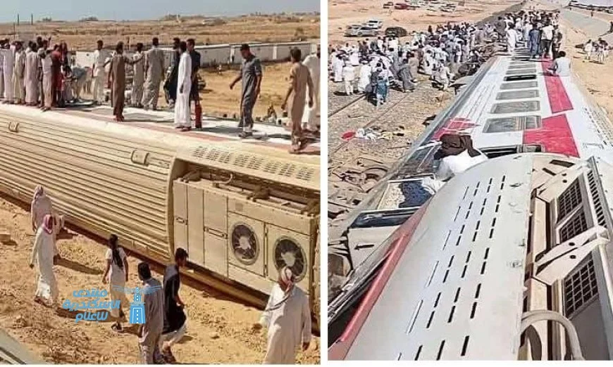 وزيرة التنمية المحلية تتابع تفاصيل حادث انقلاب قطار في محافظة مطروح مع المحافظ