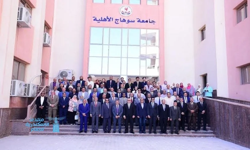 جامعة سوهاج الأهلية تستقبل طلابها لأول مرة في العام الجامعي ٢٠٢٥-٢٠٢٦