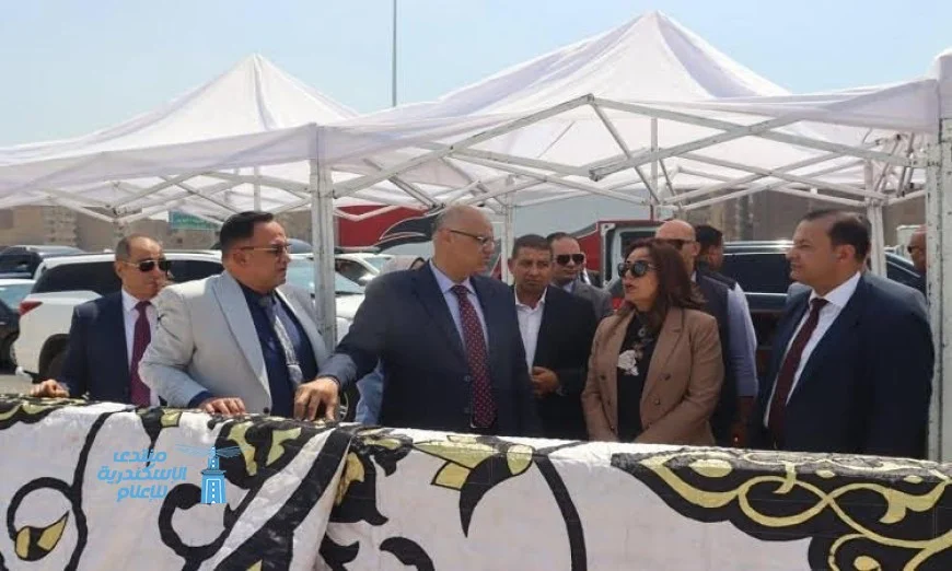 وزيرة التنمية المحلية ومحافظ القليوبية يتفقدان تطوير محور الفريق العصار لتحقيق التنمية المستدامة