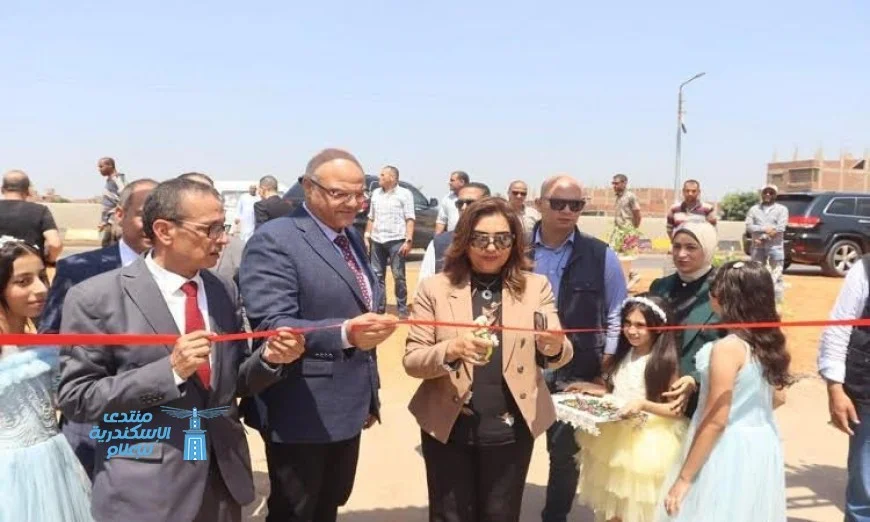 وزيرة التنمية المحلية تُطلق المحطة الوسيطة لجمع القمامة بالقناطر الخيرية وتُحدث فرقاً في البيئة