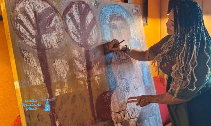 الفن يجسد حكايات البحر والجبال والمعالم الأثرية في ملتقى دهب للرسم والتصوير
