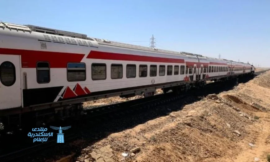استعادة حركة قطارات خط إسكندرية-مطروح بالكامل بعد حادث القطار