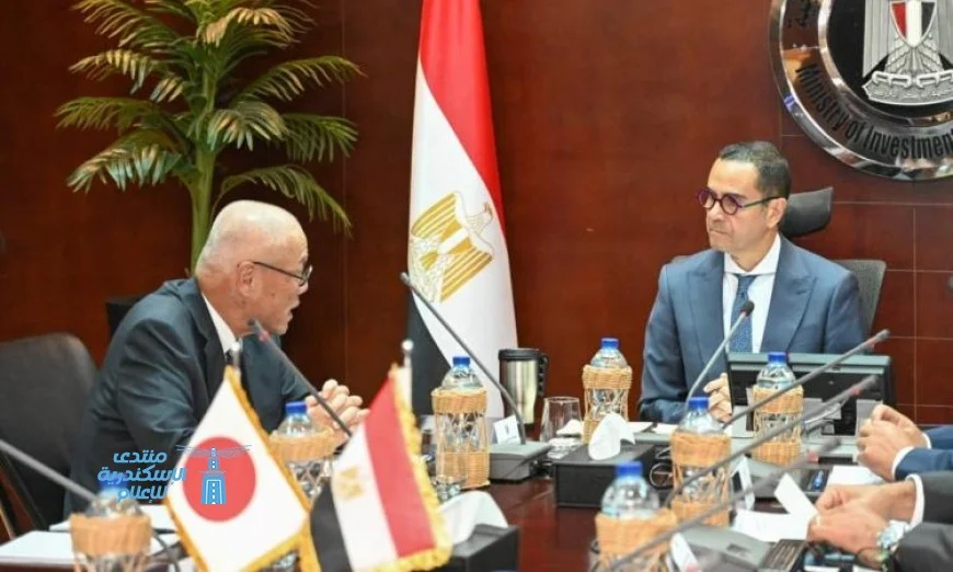 وزير الاستثمار يلتقي السفير الياباني في القاهرة لبحث فرص تعزيز التعاون الاقتصادي