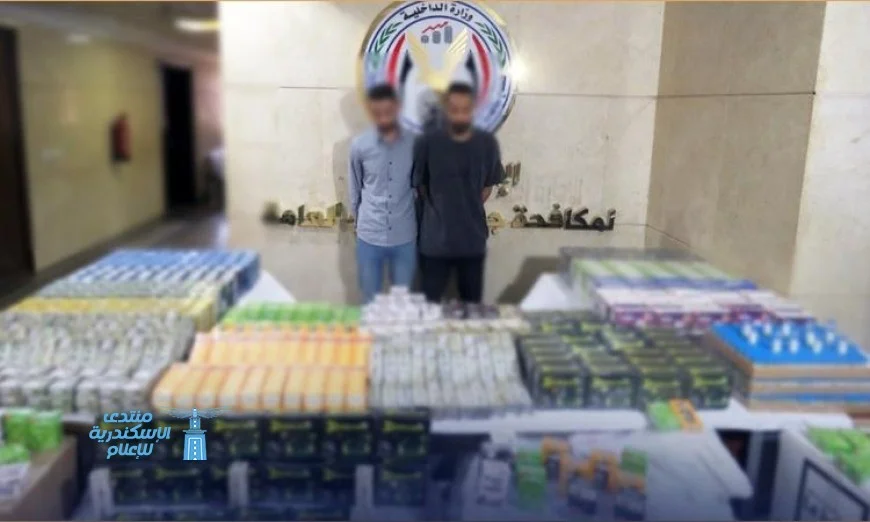 القبض على شخصين بتهمة ترويج أدوية غير معروف مصدرها عبر الإنترنت