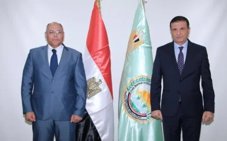 وزارة الزراعة وسفير مصر الجديد بالكويت يستعرضان فرص تعزيز التعاون الزراعي