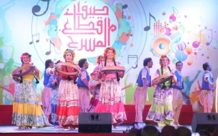 ختام رائع لحفلات القومية للفنون الشعبية في صيف قطاع المسرح