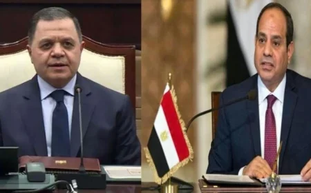 وزير الداخلية يقدم تهانيه للرئيس السيسي بمناسبة ذكرى المولد النبوي الشريف