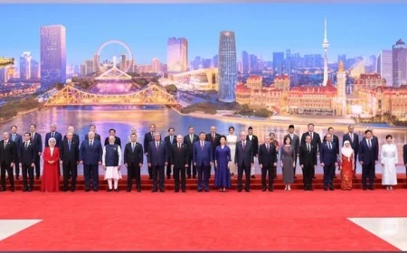 قمة شنغهاي للتعاون تعتمد إعلان تيانجين وتكشف عن استراتيجية التنمية 2026-2035