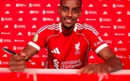 ليفربول يعلن تعاقده رسمياً مع النجم إيزاك من نيوكاسل