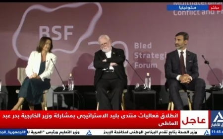 بداية فعاليات منتدى بليد الاستراتيجي بمشاركة وزير الخارجية بدر عبد العاطي