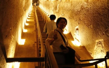 تعزيز نقاء الهواء بتقنية البلازما كلاستر داخل هرم الملك خوفو