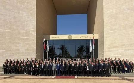 وزير العدل ورئيس النيابة الإدارية يحضران مراسم أداء اليمين لمعاوني النيابة الجديدة