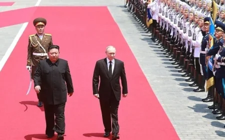 الرئيس الصيني يرحب ببوتين وكيم قبل انطلاق العرض العسكري الضخم المرتقب