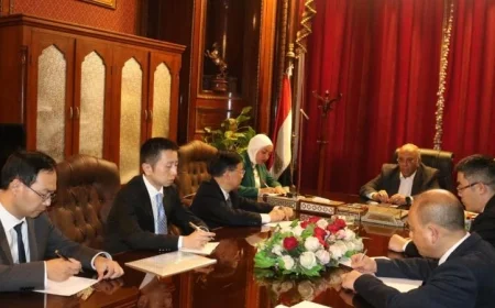 تعزيز التعاون الزراعي بين مركز بحوث الصحراء ووفد صيني