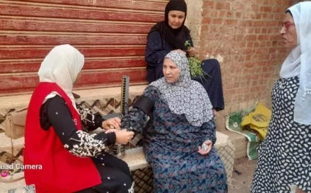 حملة 100 يوم صحة توفر أكثر من 73 مليون خدمة صحية مجانية في أقل من 50 يوما