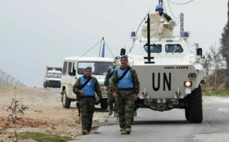 قوات يونيفيل تواجه هجوماً بالقنابل من الدرونات الإسرائيلية في جنوب لبنان