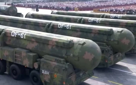 الصين تستعرض لأول مرة ثالوثها النووي في العرض العسكري ليوم النصر